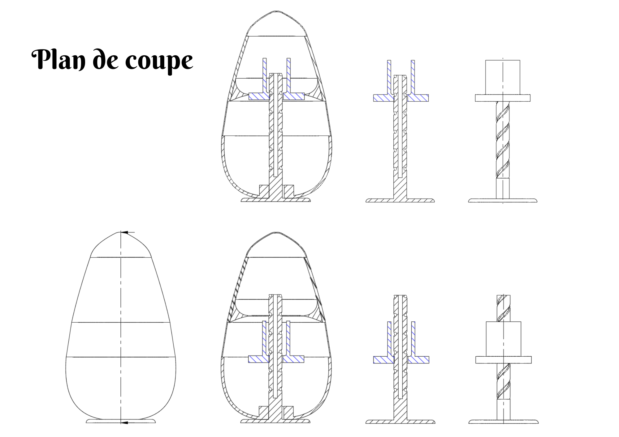Héli Lampe prototype bas
