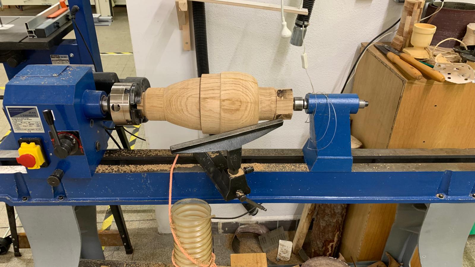 Héli Lampe ambiance atelier