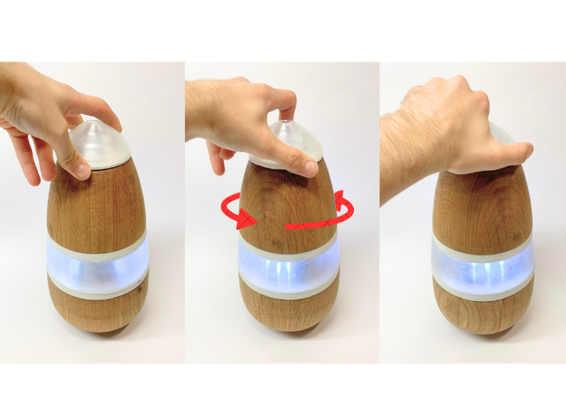 Héli Lampe ambiance nuit